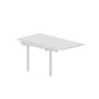 Arena UNN2TPS088 BLBL (Белый/Белый) Приставной стол на 2 рабочих места