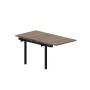 Arena UNN2TPS088 WNNR (Орех/Черный) Приставной стол на 2 рабочих места