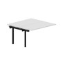 Arena UNN2TPS147 BLNR (Белый/Черный) Приставной стол на 2 рабочих места