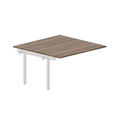 Arena UNN2TPS147 WNBL (Орех/Белый) Приставной стол на 2 рабочих места