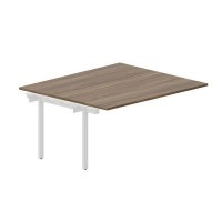 Arena UNN2TPS167 WNBL (Орех/Белый) Приставной стол на 2 рабочих места