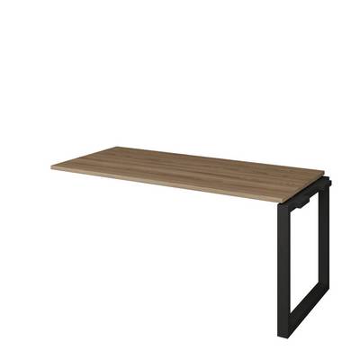 Аргентум НТМПБ-О-735 (Дуб сафари/Антрацит) Брифинг-приставка, на О-опорах, на металлокаркасе