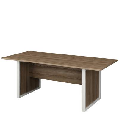 Аргентум НТМ-200.90 (Дуб сафари/Белый) Стол для заседаний