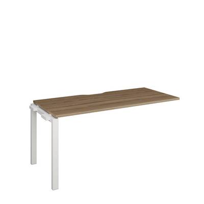 Аргентум НТМП.П-140Э (Дуб сафари/Белый) Модуль линейный, на П-опорах, на металлокаркасе