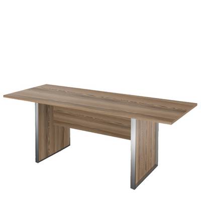 Аргентум НТМ-200.90 (Дуб сафари/Металлик) Стол для заседаний