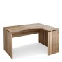 Аргентум НТ-040.ПР (Дуб сафари) Стол эргономичный, правый