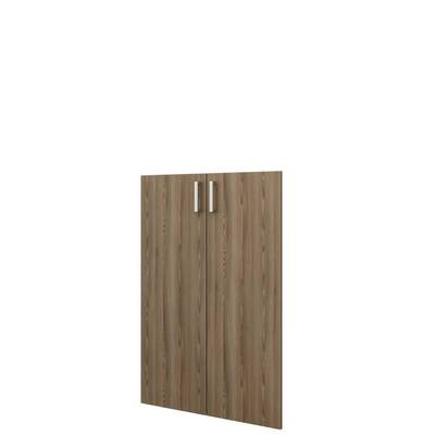 Аргентум НТ-601.2.Ф (Дуб сафари) Двери из ЛДСП, к широким стеллажам