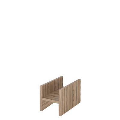 Аргентум НТ-800 (Дуб сафари) Подставка под системный блок