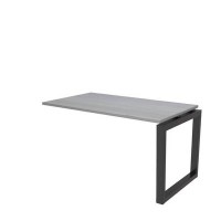 Аргентум НТМПБ-О-709 (Лиственница/Антрацит) Брифинг-приставка, на О-опорах, на металлокаркасе