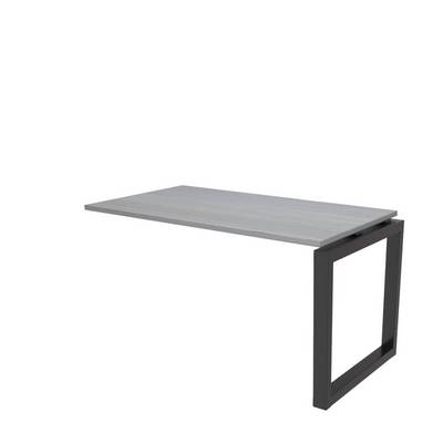 Аргентум НТМПБ-О-735 (Лиственница/Антрацит) Брифинг-приставка, на О-опорах, на металлокаркасе