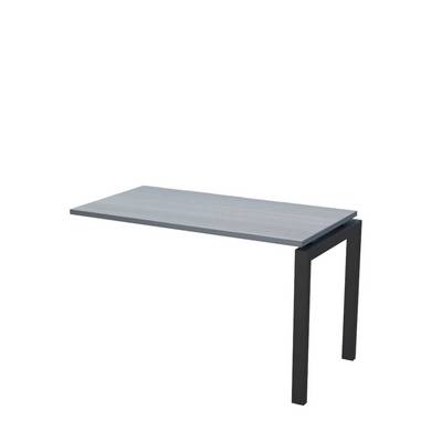 Аргентум НТМПБ-П-735 (Лиственница/Антрацит) Брифинг-приставка, на П-опорах, на металлокаркасе