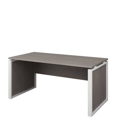 Аргентум НТМ-160 (Лиственница/Белый) Стол руководителя