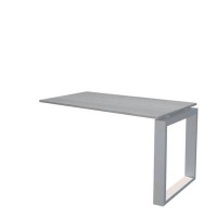 Аргентум НТМПБ-О-735 (Лиственница/Белый) Брифинг-приставка, на О-опорах, на металлокаркасе