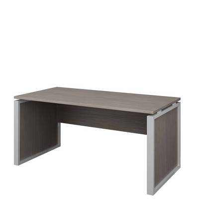 Аргентум НТМ-160 (Лиственница/Металлик) Стол руководителя