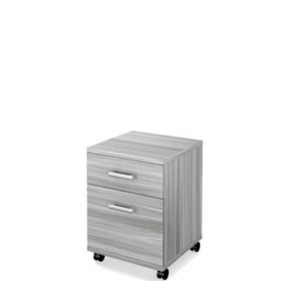 Аргентум НТ-330.Ф (Лиственница) Тумба подкатная, файловая