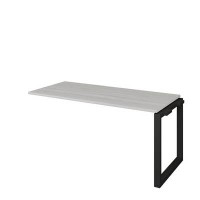 Аргентум НТМПБ-О-709 (Сосна Винтер/Антрацит) Брифинг-приставка, на О-опорах, на металлокаркасе