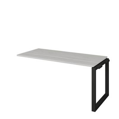 Аргентум НТМПБ-О-735 (Сосна Винтер/Антрацит) Брифинг-приставка, на О-опорах, на металлокаркасе