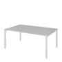Аргентум НТМП.П.160.11 (Сосна Винтер/Белый) Стол переговорный, на П-опорах, на металлокаркасе