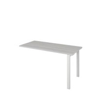 Аргентум НТМПБ-П-735 (Сосна Винтер/Белый) Брифинг-приставка, на П-опорах, на металлокаркасе