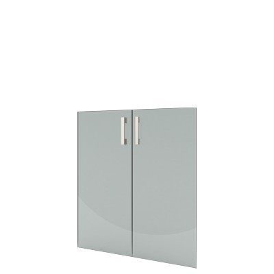 Арго А-стл302 прозр Комплект стеклянных дверей к стеллажу А-302