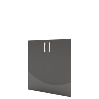 Арго А-стл302 тон Комплект стеклянных дверей к стеллажу А-302