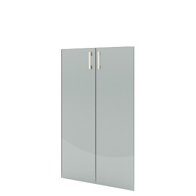 Арго А-стл304 прозр Комплект стеклянных дверей к стеллажу А-304