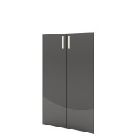 Арго А-стл304 тон Комплект стеклянных дверей к стеллажу А-304