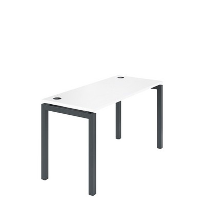 Арго АМ-004.60 (Белый/Антрацит) Стол рабочий