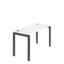 Арго АМ-004.60 (Белый/Антрацит) Стол рабочий
