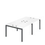 Арго АМБ-002-4 (Белый/Антрацит) Бенч двойной на 4рм