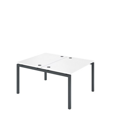 Арго АМБ-004 (Белый/Антрацит) Бенч двойной на 2рм