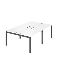 Арго АМБ-002.60-4 (Белый/Антрацит) Бенч двойной на 4рм