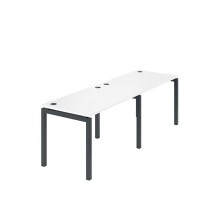 Арго АМБЛ-002-2 (Белый/Антрацит) Бенч линейный на 2рм