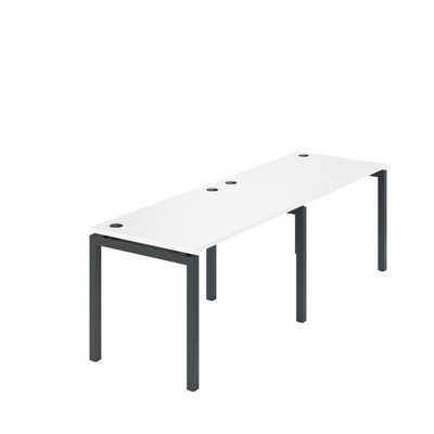 Арго АМБЛ-003-2 (Белый/Антрацит) Бенч линейный на 2рм