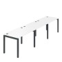 Арго АМБЛ-003-3 (Белый/Антрацит) Бенч линейный на 3рм