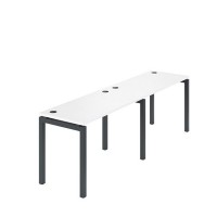 Арго АМБЛ-002.60-2 (Белый/Антрацит) Бенч линейный на 2рм