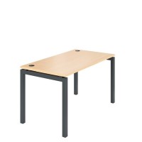 Арго АМ-002 (Бук/Антрацит) Стол рабочий