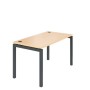 Арго АМ-005 (Бук/Антрацит) Стол рабочий