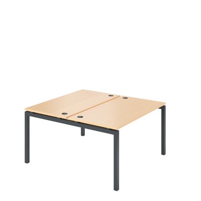 Арго АМБ-004 (Бук/Антрацит) Бенч двойной на 2рм