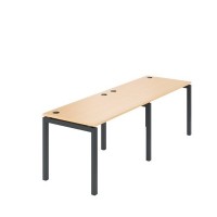 Арго АМБЛ-002-2 (Бук/Антрацит) Бенч линейный на 2рм