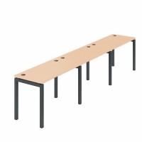 Арго АМБЛ-003.60-3 (Бук/Антрацит) Бенч линейный на 3рм