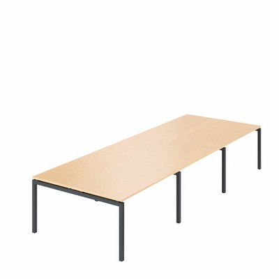 Арго АМП-003.123.3 (Бук/Антрацит) Стол переговорный