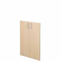 Арго А-604 (Бук) Комплект дверей из ДСП к стеллажу А-304