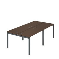 Арго АМБ-002.60-4 (Темный шимо/Антрацит) Бенч двойной на 4рм