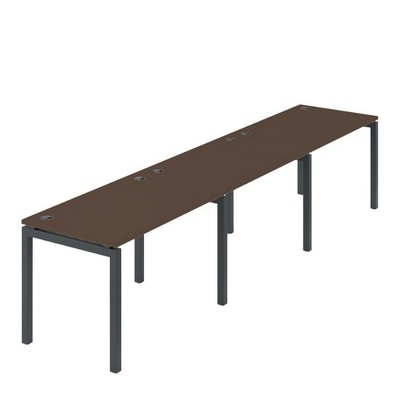 Арго АМБЛ-004-3 (Темный шимо/Антрацит) Бенч линейный на 3рм