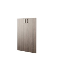 Арго А-610 (Темный шимо) Комплект дверей из ДСП к широкому шкафу А-310