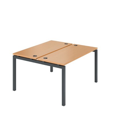 Арго АМБ-004.60 (Ольха/Антрацит) Бенч двойной на 2рм