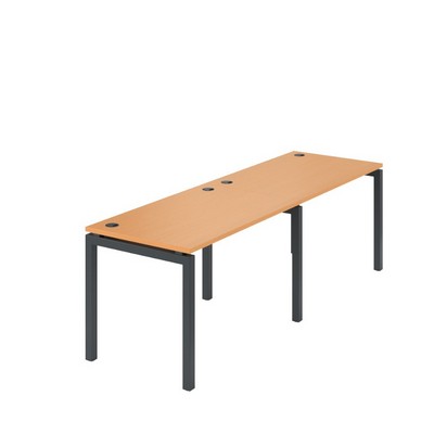 Арго АМБЛ-002-2 (Ольха/Антрацит) Бенч линейный на 2рм