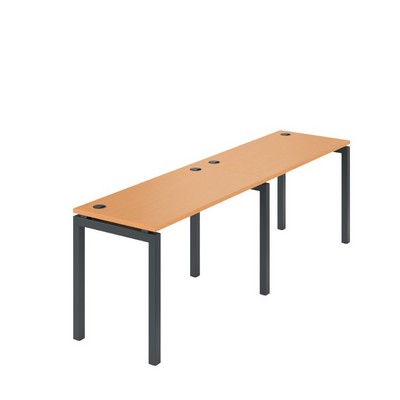 Арго АМБЛ-003.60-2 (Ольха/Антрацит) Бенч линейный на 2рм