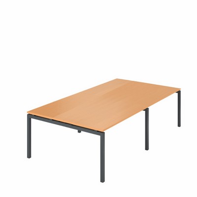 Арго АМП-004.123.2 (Ольха/Антрацит) Стол переговорный